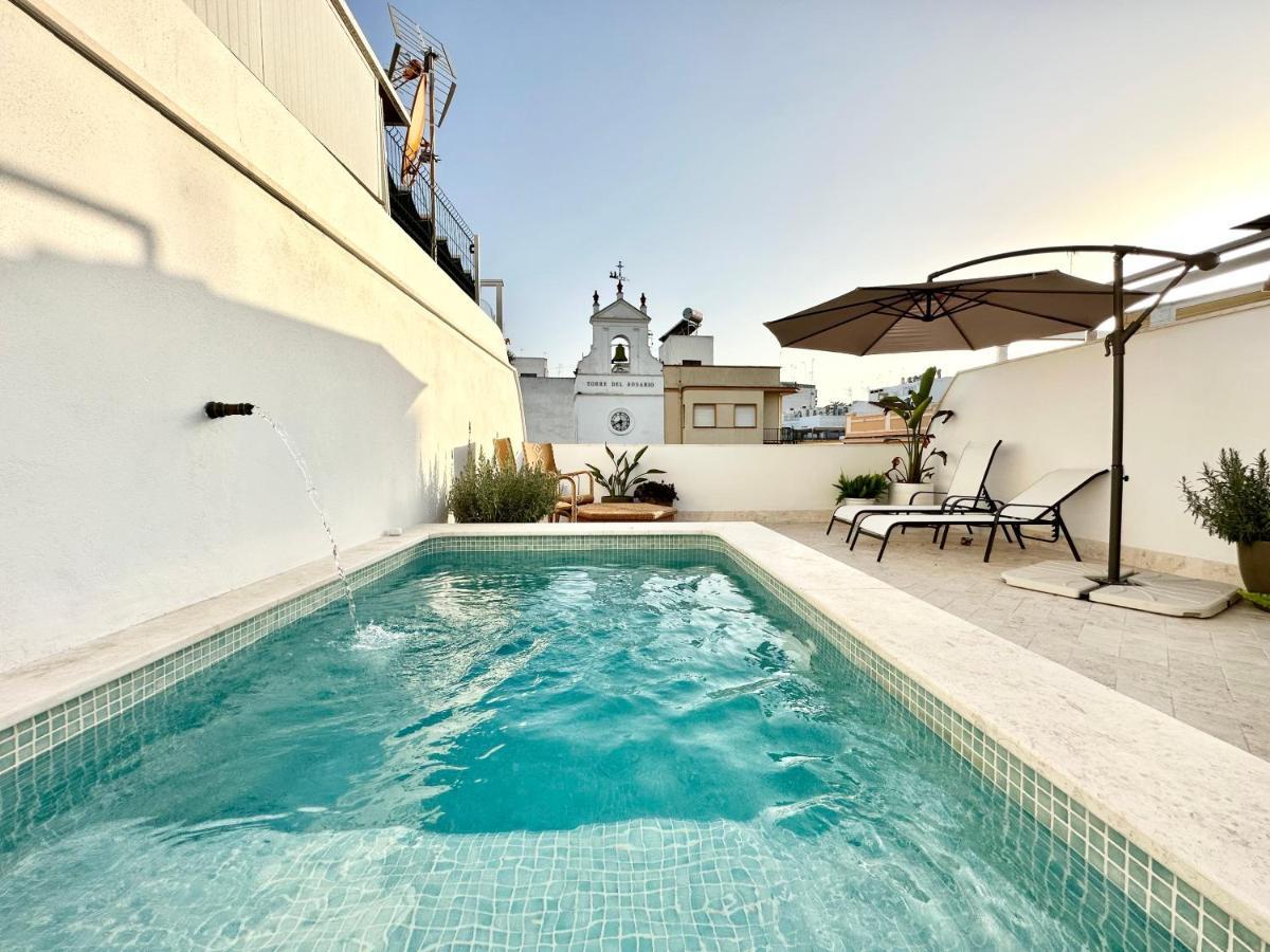 Apartamento Duplex Con Piscina Privada En Terraza Alcala de Guadaira Exterior photo