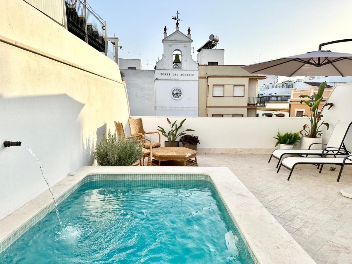 Apartamento Duplex Con Piscina Privada En Terraza Alcala de Guadaira Exterior photo