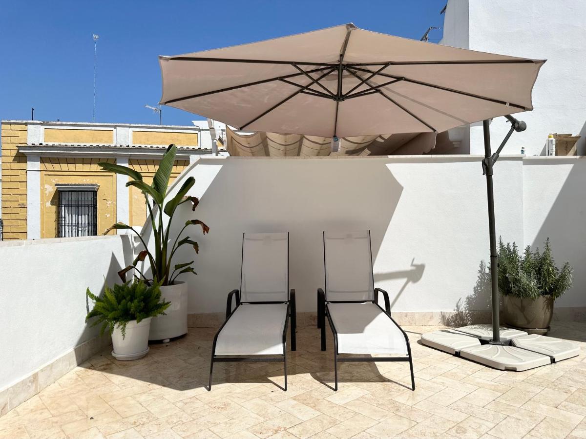 Apartamento Duplex Con Piscina Privada En Terraza Alcala de Guadaira Exterior photo